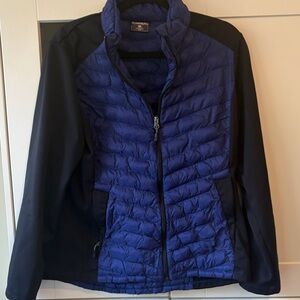 Marmot Women's Hybrid Puffer Jacket - Royal Blue/Black